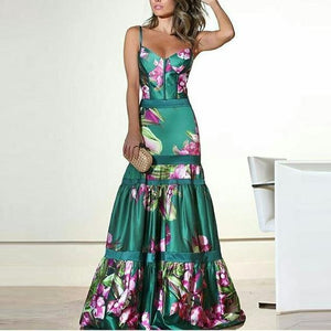 Vibrant Fashion Maxi Dress - JEXIE