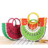 Woven Beach Straw Bag - JEXIE