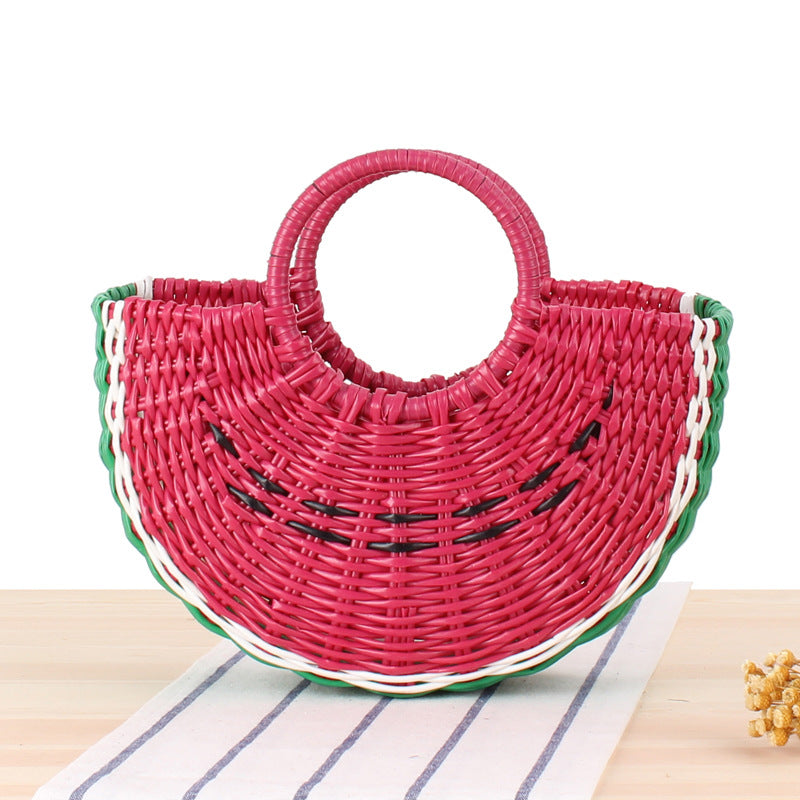 Woven Beach Straw Bag - JEXIE