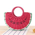 Woven Beach Straw Bag - JEXIE