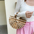 Colored Bamboo Woven Bag - JEXIE