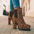 Casual Thick Square High Heel Boots - JEXIE