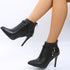 High Heel Pointed Ankle Boots - JEXIE