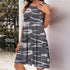 Gray Camouflage Dress - JEXIE