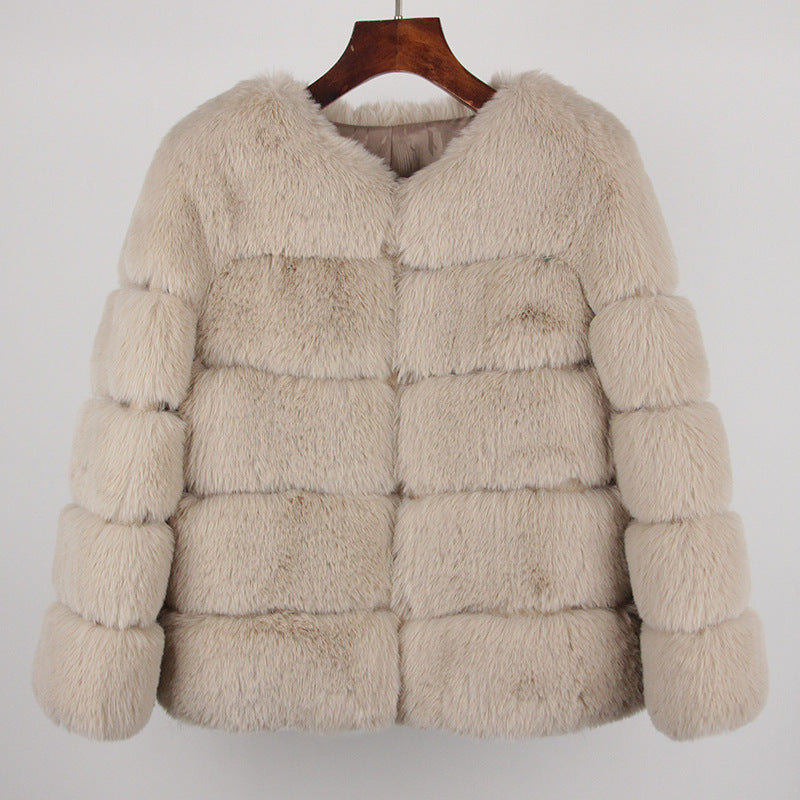 Fox Faux Fur Coat - JEXIE