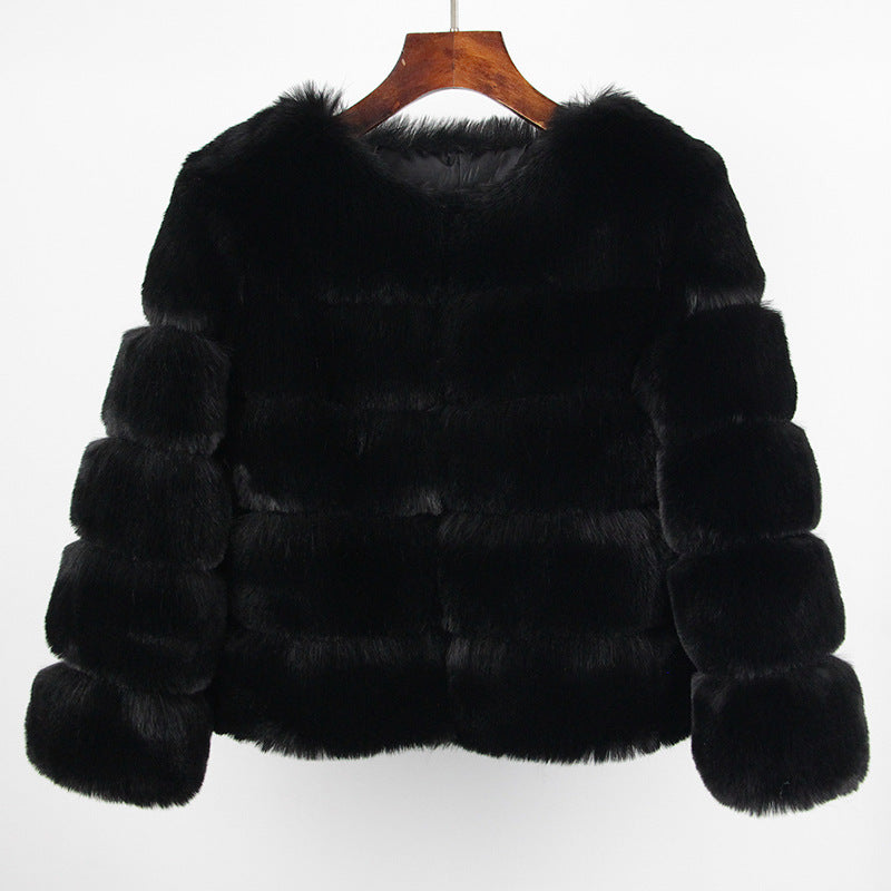 Fox Faux Fur Coat - JEXIE