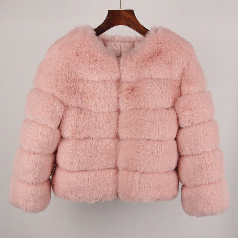 Fox Faux Fur Coat - JEXIE