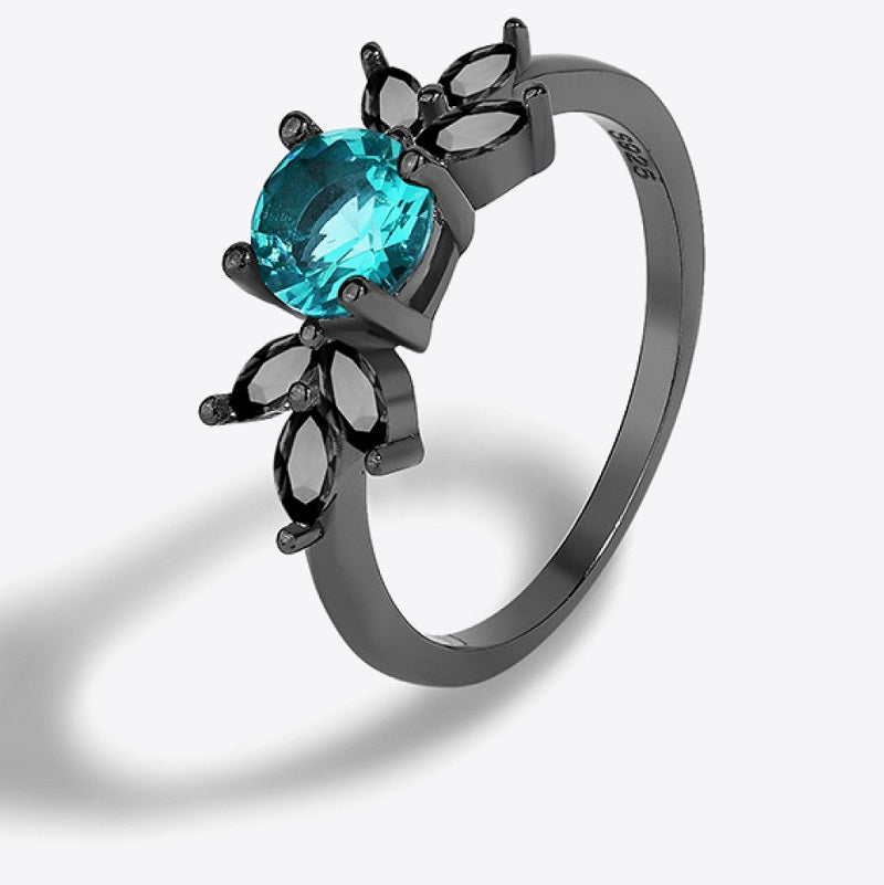 Paraiba Tourmaline Gemstone Ring - JEXIE