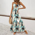 Boho Maxi Dress Colorful Sundress