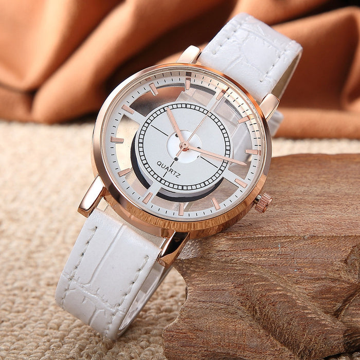Iconic Leather Women Watch