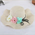 Flowers Wave Spring Summer Beach Hat - JEXIE