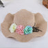 Flowers Wave Spring Summer Beach Hat - JEXIE