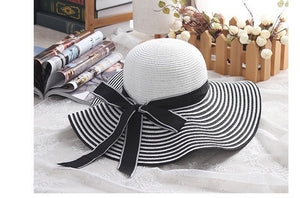Hepburn Bowknot Sun Hat