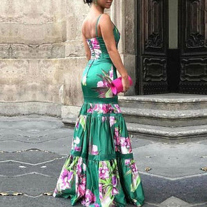 Vibrant Fashion Maxi Dress