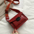 Leather Vintage Crossbody Bag - JEXIE