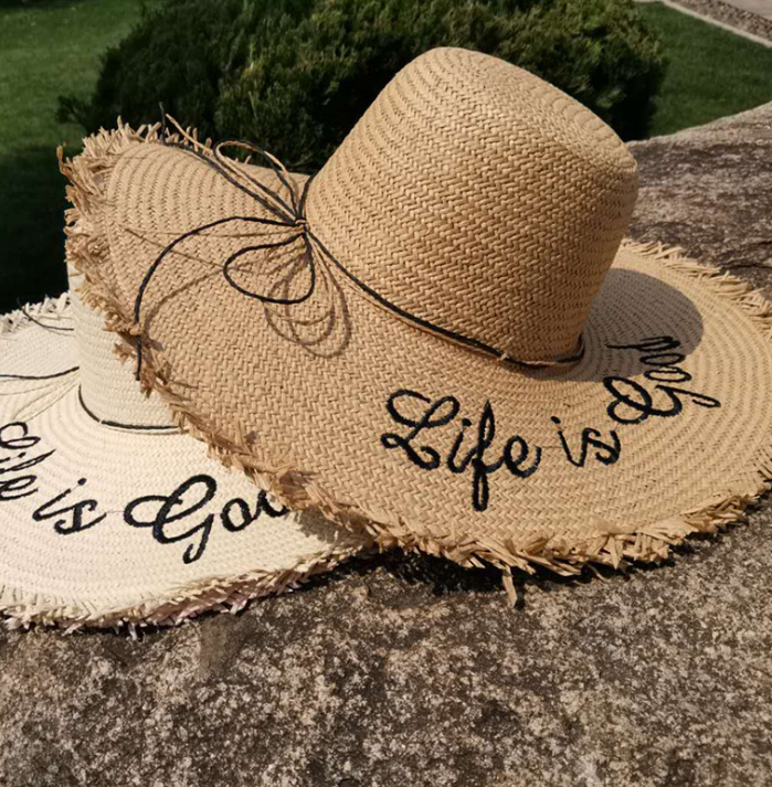 Summer Beach Straw Hat - JEXIE