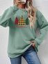 Dropped Shoulder Christmas Sweatshirt - JEXIE