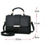 Small Box Plain Shoulder Bag - JEXIE