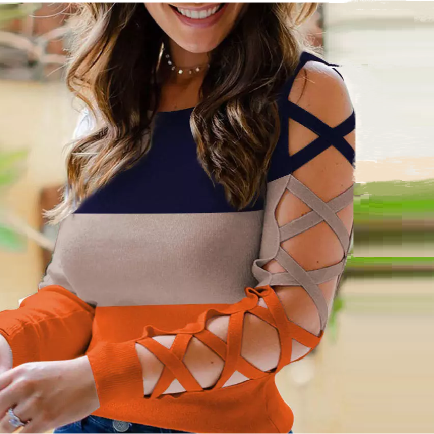 criss cross sleeves