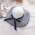 Hepburn Bowknot Sun Hat - JEXIE