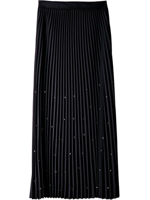 Pleated Elegant Mid-length Skirt - JEXIE