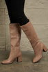 Knee Length Block Heel Boots - JEXIE