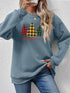 Dropped Shoulder Christmas Sweatshirt - JEXIE