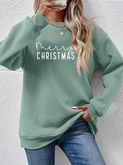 Merry Christmas Casual Sweatshirt - JEXIE